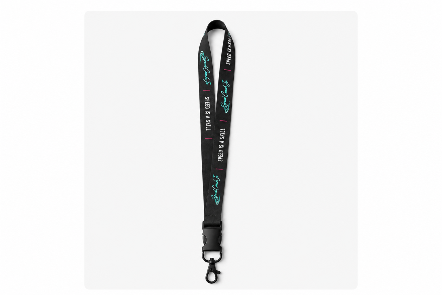 Speed Is a Skill Lanyard