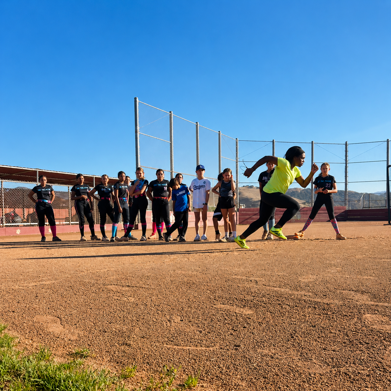 Team speed and performance training with Coach Jo
